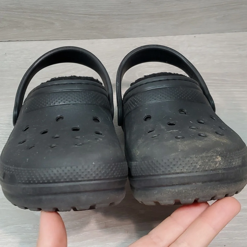 Crocs Kids Unisex Insulated Lined Classic Clogs Sandals shoes sz C11